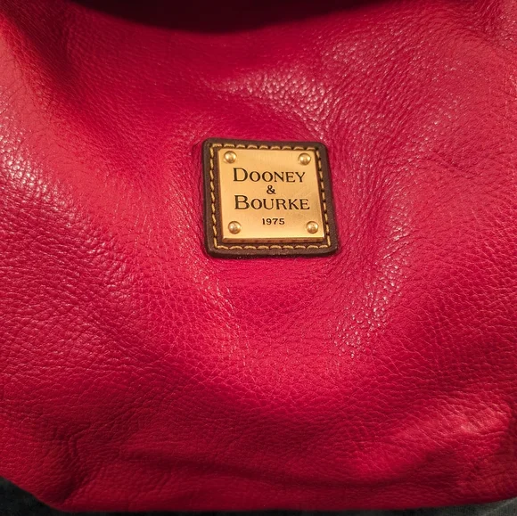 Dooney & Bourke Red Satchel Purse - Picture 6 of 10